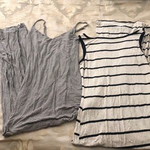 Forever 21 striped maxi dresses